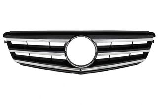 Μπροστινή Μάσκα για Mercedes C-Class W204 S204 Limousine Station Wagon (2007-2014) Piano Black