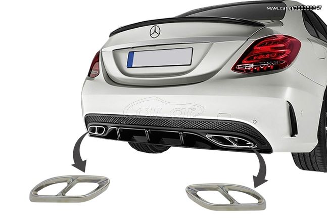 Μπούκες για Mercedes C-Class W205 S65 E65 GLE W166 X166 GLC W253 Sport Design