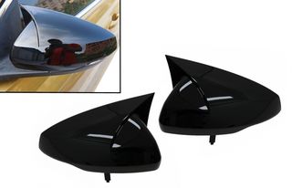 Καπάκια Καθρεπτών για VW Polo Hatchback AW MK6 (2017-2020) Piano Black