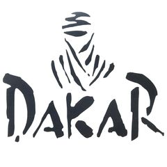 Αυτοκόλλητο Dakar μαύρο