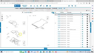 Μοκέτα Καμπίνας Ανοικτή Καρότσα Piaggio Porter 1000 CB 41 Pick-Van  ZAPS85 264487