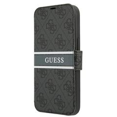 Guess GUBKP13S4GDGR iPhone 13 mini 5,4 gray / gray book 4G Stripe