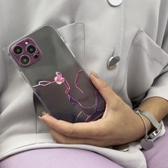 Marble Case for iPhone 12 Pro Max Gel Cover Mint Marble-thumb-3