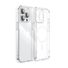 Joyroom 14D Magnetic Case Magnetic Case for iPhone 14 Plus Compatible with MagSafe transparent (JR-14D7)