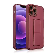 New Kickstand Case case for iPhone 12 Pro with stand red-thumb-1