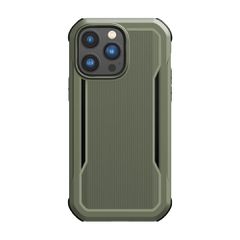 Raptic X-Doria Fort Case iPhone 14 Pro Max with MagSafe armored cover green