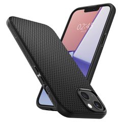 Spigen Liquid Air Case for iPhone 13 mini - Matte Black-thumb-1