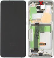 Samsung (GH82-26032C) OLED Touchscreen (excl cam) - Cloud White, Galaxy S20 Ultra; SM-G988B
