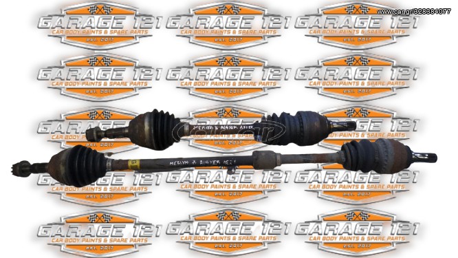 ΗΜΙΑΞΟΝΙΑ ΔΕΞΙ ΚΑΙ ΑΡΙΣΤΕΡΟ  OPEL MERIVA B A14XER  ( 13248623 YG - 13248622 YF  )