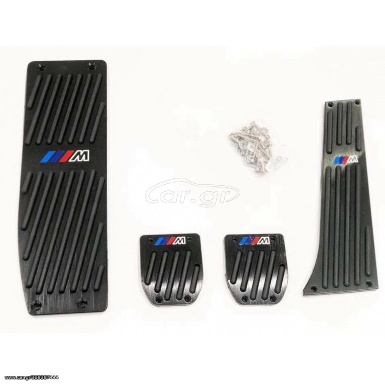 Σετ πεντάλ για BMW Ε36-E39-E46-E87-E90-E92 με ανάγλυφο λογότυπο M