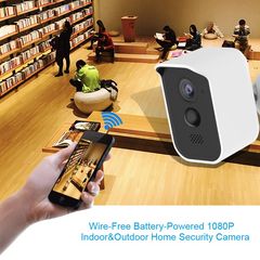 Smart Battery Camera Cloud Storage 1080p Wire-Free Security Camera-thumb-1