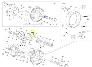 Τρίγωνο Κόμπλερ Ολο Καρέ Piaggio Ape TM 703 FL2 220 cc 2T 2000-2007 ZAPT10000 ATM2T 2682184