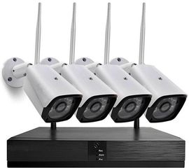 Ασύρματο Καταγραφικό CCTV Kit WiFi (4x camera)