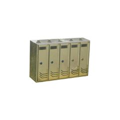 ΓΡΑΜΜΑΤΟΚΙΒΩΤΙΟ ΜΕΤΑΛΛΙΚΟ ΧΡΥΣΟ 5 ΘΕΣΕΩΝ 52x16.5x33.5cm