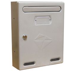ΓΡΑΜΜΑΤΟΚΙΒΩΤΙΟ ΜΕΤΑΛΛΙΚΟ ΝΙΚΕΛ ΜΑΤ 30x24x8.5cm ΤΧ022Α