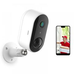 IP WiFi κάμερα 1080P με αμφίδρομο ήχο και τροφοδοσία με μπαταρία