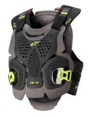 ΠΡΟΣΤΑΤΕΥΤΙΚΟΣ ΘΩΡΑΚΑΣ ALPINESTARS A-4 MAX BLACK/YELLOW FLUO προσφορά από 175ε