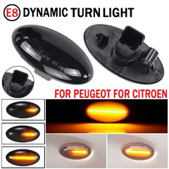 FLOWING / DYNAMIC LED ΦΛΑΣ "ΤΙΝΤΕD/ΦΙΜΕ" ΓΙΑ PEUGEOT & CITROEN (107-108-206-307-407κ.α. / C2-C3-C4 CACTUS-XSARA κ.α.)