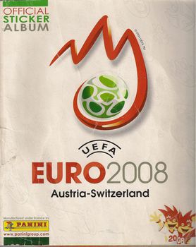 ΑΛΜΠΟΥΜ  EURO 2008 (ΠΑΝΙΝΙ) 400/535