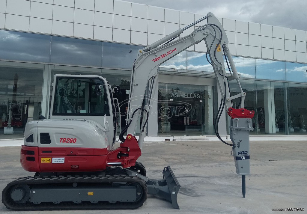 Εκσκαφέας Με Ερπύστριες Takeuchi 2026 TB260