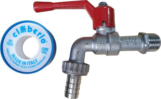 ΒΡΥΣΗ ΣΦΑΙΡΙΚΗ 3/4 ΜΕ ΤΕΦΛΟΝ CIMBERIO 03-5101