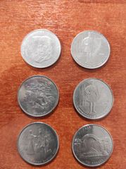 Νομίσματα Athens 2004 των 500 δραχμών 6 στο σύνολό τους το ένα υπάρχει 2 φορές