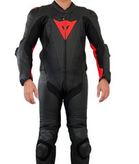 ΔΕΡΜΑΤΙΝΗ ΟΛΟΣΩΜΗ ΣΤΟΛΗ DAINESE LAGUNA SECA 5 REPLICA FLUO