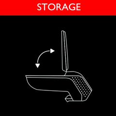 Κονσόλα Χειροφρένου Τεμπέλης Με Βάση Armster 2 Για Alfa Romeo 147 01-09 Ασημί Χρώμα Σετ 2  Τεμάχια-thumb-1