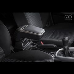 Κονσόλα Χειροφρένου Τεμπέλης Με Βάση Armster 2 Για Alfa Romeo 147 01-09 Ασημί Χρώμα Σετ 2  Τεμάχια-thumb-9