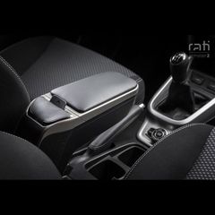 Κονσόλα Χειροφρένου Τεμπέλης Με Βάση Armster 2 Για Alfa Romeo 147 01-09 Ασημί Χρώμα Σετ 2  Τεμάχια-thumb-6