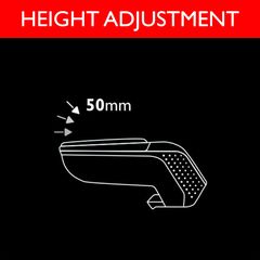 Κονσόλα Χειροφρένου Τεμπέλης Με Βάση Armster 2 Για Alfa Romeo 147 01-09 Ασημί Χρώμα Σετ 2  Τεμάχια-thumb-8