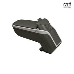 Κονσόλα Χειροφρένου Τεμπέλης Με Βάση Armster 2 Για Alfa Romeo 147 01-09 Ασημί Χρώμα Σετ 2  Τεμάχια-thumb-10