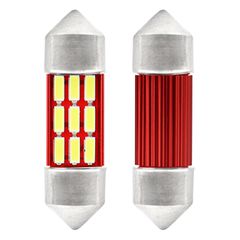 ΛΑΜΠΑΚΙΑ ΠΛΑΦΟΝΙΕΡΑΣ 31mm 12V 5.600K 12xSMD 4014 LED CAN-BUS  AMIO - 2 ΤΕΜ.