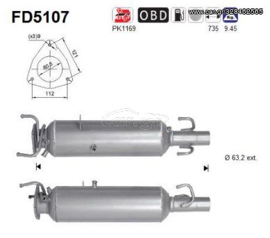 ΦΙΛΤΡΟ DPF PEUGEOT BOXER 3.0 HDi 2011-     KARALOIZOS exhaust