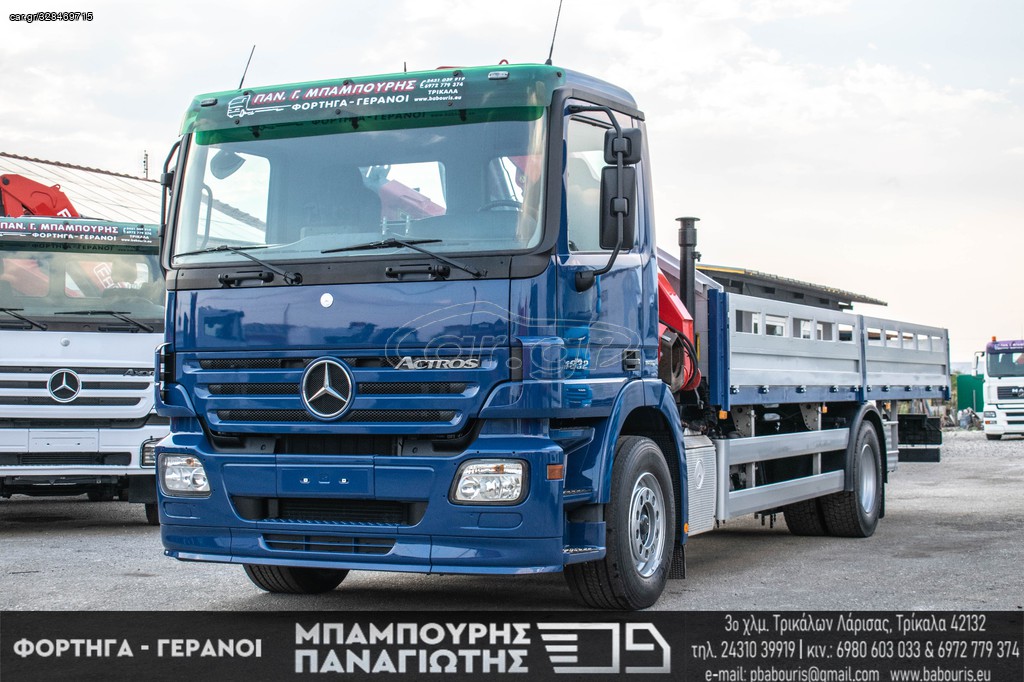 Γερανοί - Φορτηγά Με Γερανό Mercedes-Benz 2007 ACTROS 1832 / EURO 5 /FASSI F130