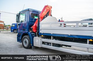 Γερανοί - Φορτηγά Με Γερανό Mercedes-Benz 2007 ACTROS 1832 / EURO 5 /FASSI F130-thumb-11