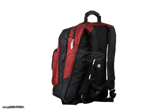 Addison 311015 notebook case 39.6 cm (15.6") Backpack Black, Burgundy