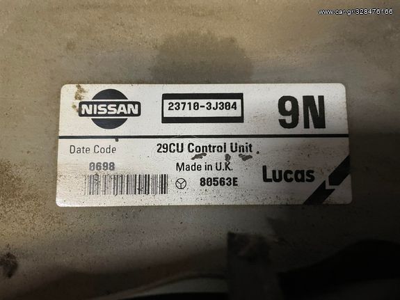 NISSAN PRIMERA P11 GA16 ΕΓΚΕΦΑΛΟΣ ΜΗΧΑΝΗΣ 23710-3J304