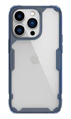 NILLKIN θήκη Nature Pro για Apple iPhone 14 Pro Max, μπλε & διάφανη