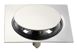 ΣΧΑΡΑ ΣΙΦΩΝΙΟΥ POP UP 12X12 INOX MIRROR 04-3715