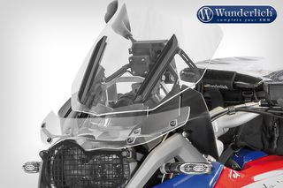 WUNDERLICH spoiler εκτροπής αέρα ERGO διάφανο για BMW 1200GS LC/ADV, 1250GS/ADV