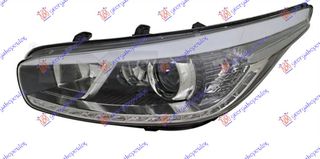 ΦΑΝΟΣ ΕΜΠΡΟΣ ΗΛΕΚΤΡΙΚΟΣ (H7,H7,H7,LED) (ΜΕ ΣΤΑΤΙΚΟ ΦΩΣ ΣΤΡΟΦΗΣ & ΦΩΣ ΗΜΕΡΑΣ LED) (ΜΕ ΜΟΤΕΡ) (E) (DEPO) ΑΡΙΣΤΕΡΑ για KIA CEED 5D 2013-2015 (ED)