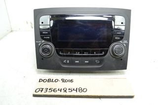 RADIO-CD FIAT DOBLO TOY 2016, 07356425480