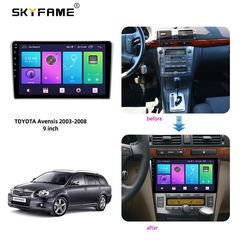 TOYOTA AVENSIS (2003 - 2008)  ANDROID 11' 9' ΙNΤΣΩΝ ΟΘΟΝΗ. MIRROR LINK WIFI GPS BLUETOOTH YOUTUBE PLAY STORE MP3 USB RADIO VIDEO