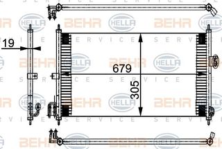 ΨΥΓΕΙΟ A/C -2002 BENZΙΝΗ/ΠΕΤΡΕΛΑΙΟ (690x294) για NISSAN ALMERA SDN 2000-2006 (N16)