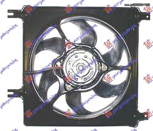 ΒΕΝΤΙΛΑΤΕΡ ΨΥΓΕΙΟΥ ΚΟΜΠ. +A/C BENΖ.(4ΒΙΔ για OPEL AGILA 99-08