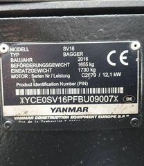 Εκσκαφάκι (διαβολάκι) Yanmar 2015 SV15 , SV16 , SV22-thumb-10