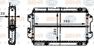 ΨΥΓ.1,3 (36x39) για SUZUKI JEEP (SJ413) 84-90