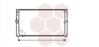 ΨΥΓΕΙΟ A/C (64.7x28.8) για TOYOTA COROLLA (E 9) SDN 88-91