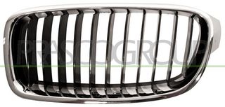 ΚΑΡΔΙΑ ΜΑΣΚΑΣ (ΧΡΩΜΙΟ/ΜΑΥΡΗ) για BMW SERIES 3 (F30/F31) SDN/S.W. 12-14